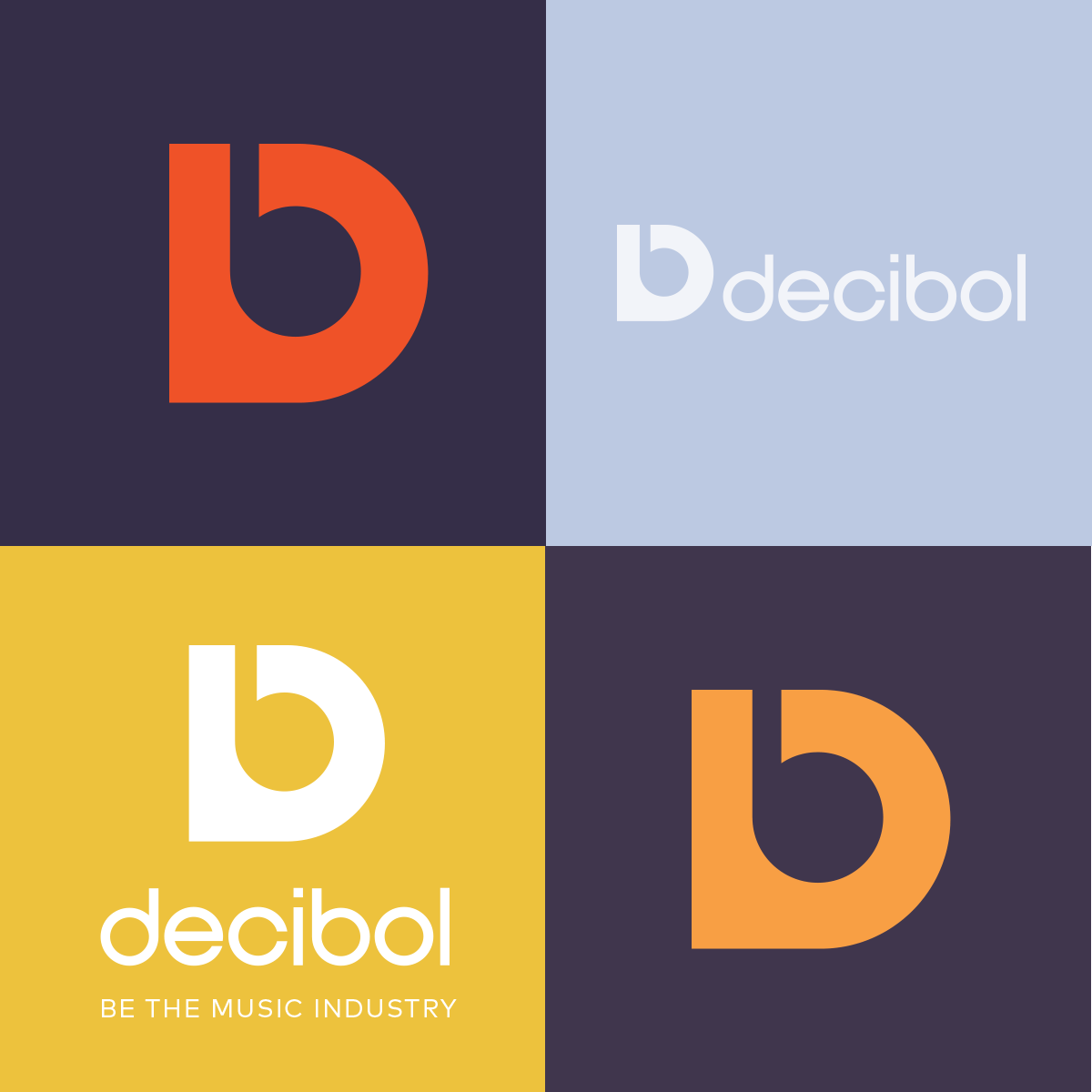Decibol Logo variations